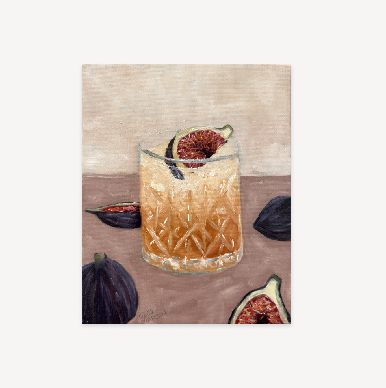 Fig cocktail