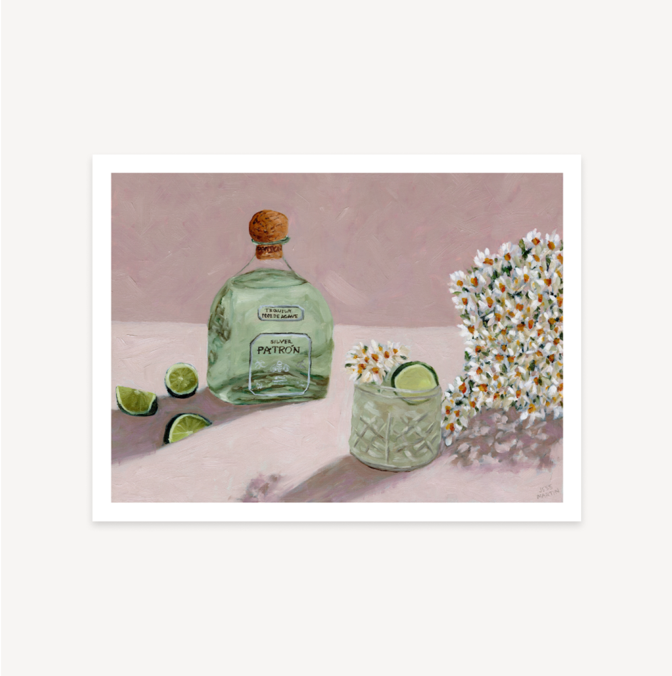 Print - Patron and daisies