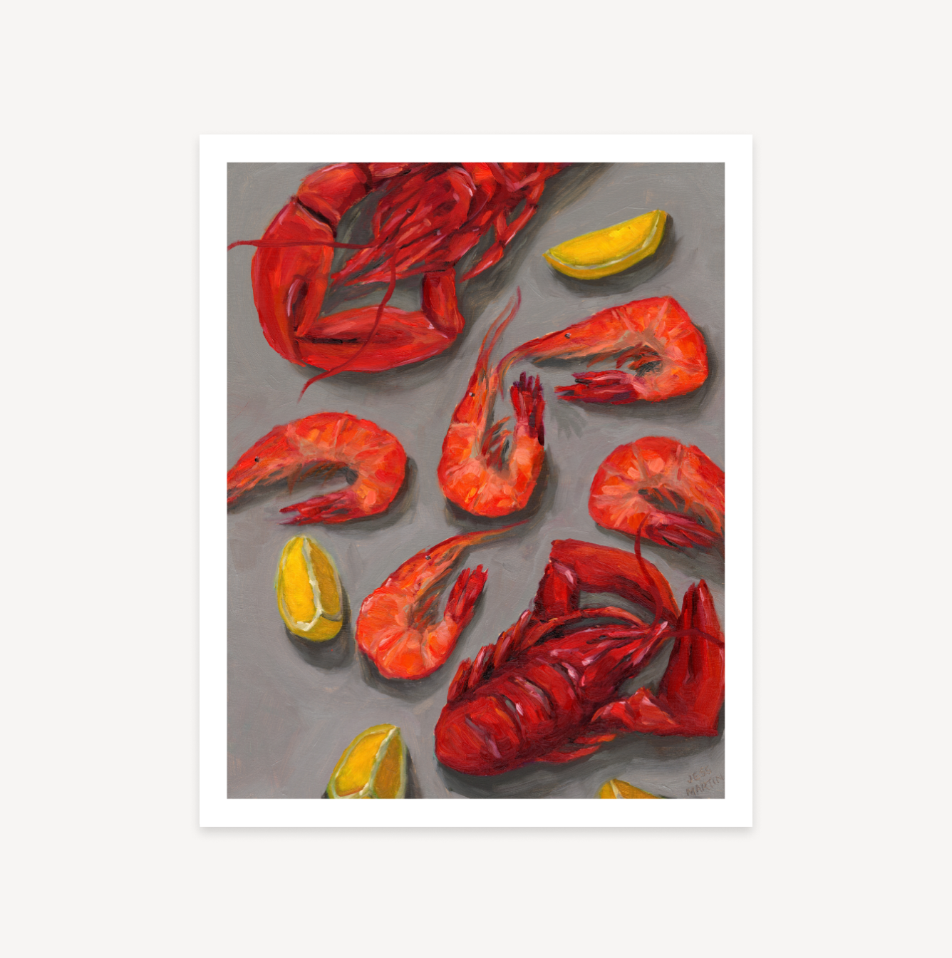 Print - Seafood party