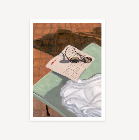Print - Mid-morning read