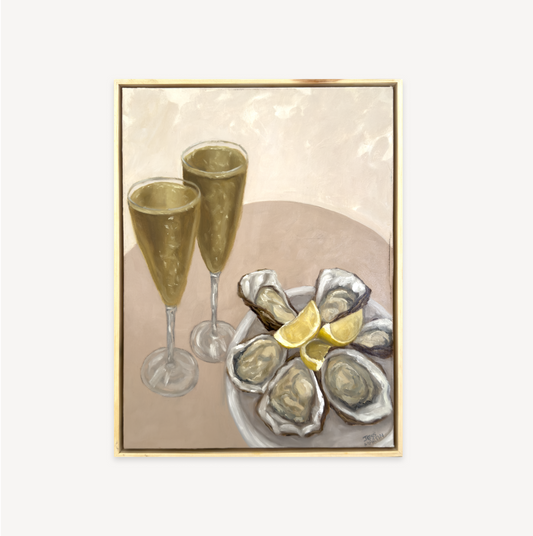 Sparkling oysters