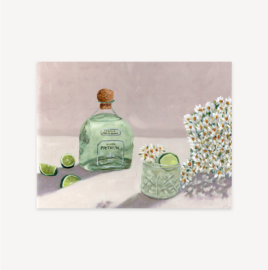 Patron and daisies