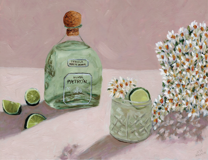 Patron and daisies