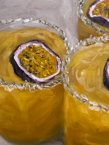 Passionfruit cocktail